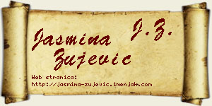 Jasmina Žujević vizit kartica